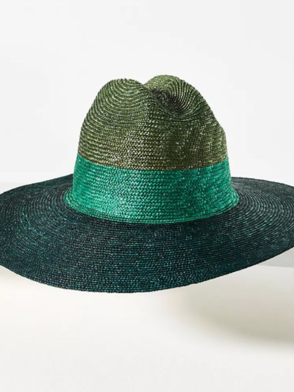 Anthropologie Wyeth Tricolor Straw Lifeguard Rancher | OS